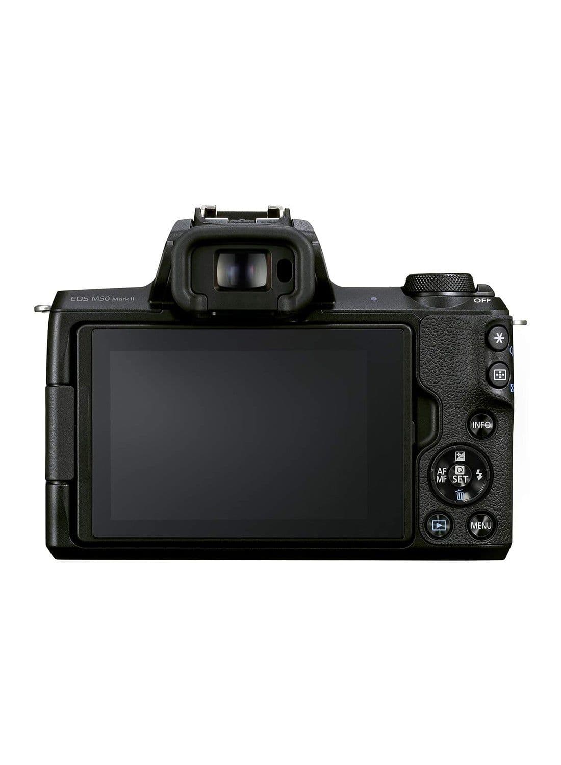 EOS M50 Mark II Mirrorless Digital Camera With 15-45mm Lens Black