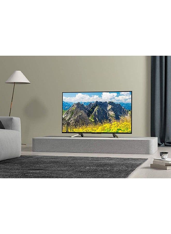 4K Smart LED TV 55 Inch With Android System, WiFi Connection, 3 HDMI and 2 USB Inputs KD-55X7500H Black - WE Offer (100 GB Free for 3 Months) KD-55X7500H Black