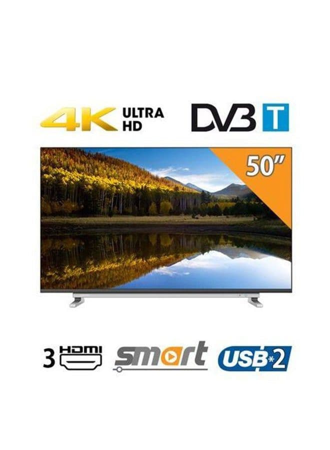 50-Inch 4K Smart Frameless D-LED TV 50U5965EA Black - WE Offer (100 GB Free for 3 Months) 50U5965EA Black